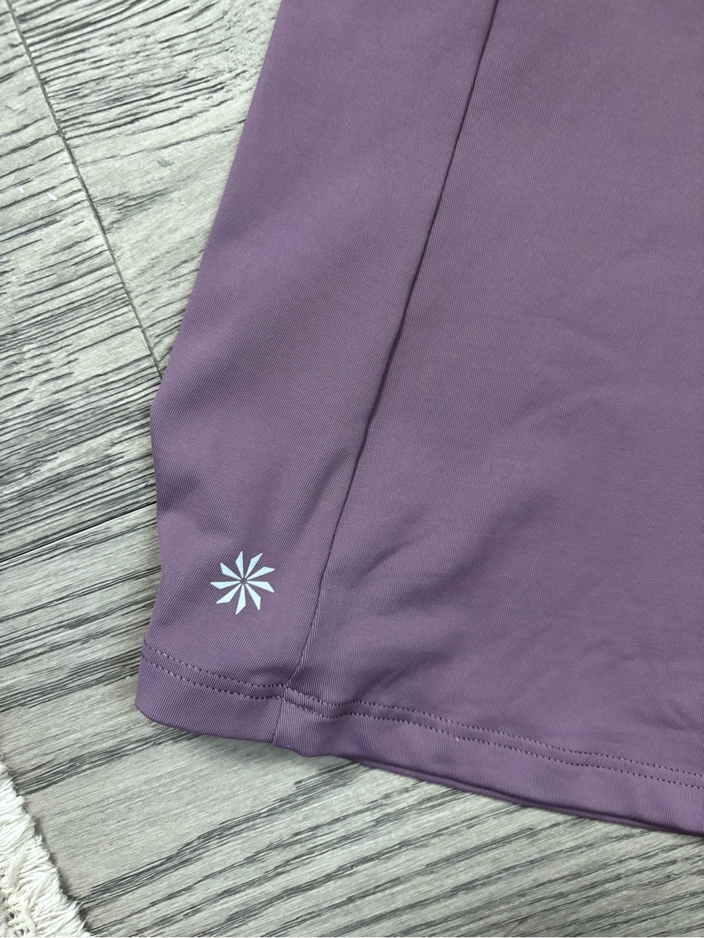 Athleta Racerback Built-In Bra Tank Top Purple Size M Athletic Workout - Picture 4 of 5